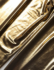 Dolce & Gabbana Gold Metallic Leggings Pantyhose Stockings Socks