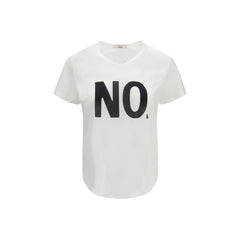 Fendi White Cotton T-Shirt