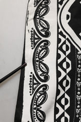 Dolce & Gabbana White Bandana Print Cotton Crew Neck T-shirt