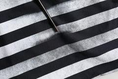 Dolce & Gabbana Blue Striped Print Cotton Crew Neck T-shirt