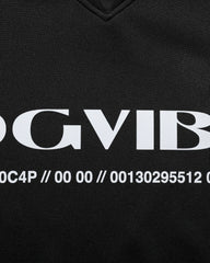 Dolce & Gabbana Black Polyester DGVIB3 Oversized Jersey T-shirt