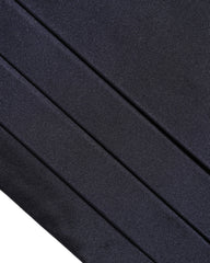 Dolce & Gabbana Dark Blue 100% Silk Belt Waist Cummerbund
