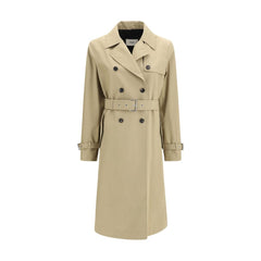 Fendi Beige Cotton Coat