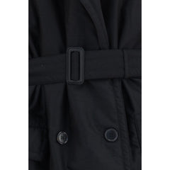 Maison Margiela Black Wool Oves Aries Coat