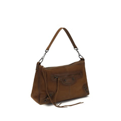 Balenciaga Brown Lamb Ovis Aries Shoulder Bag