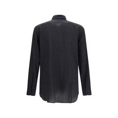 Tom Ford Black Silk Pattern Shirt
