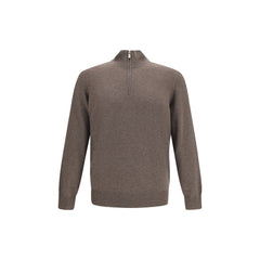Brunello Cucinelli Brown Cashmere Sweater