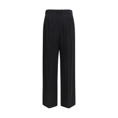 The Row Black Wool Oves Aries Dress Pants