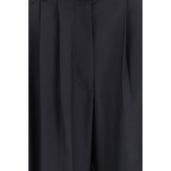 The Row Blue Wool Oves Aries Dress Pants
