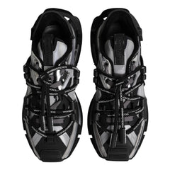 Dolce & Gabbana Multicolor Panelled Space Sneakers Men L-39 R-39.5 Shoes