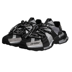 Dolce & Gabbana Multicolor Panelled Space Sneakers Men L-39 R-39.5 Shoes