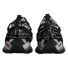 Dolce & Gabbana Multicolor Panelled Space Sneakers Men L-39 R-39.5 Shoes