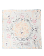 Dolce & Gabbana Men Multicolor Ballerina Floral Foulard Scarf