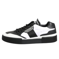 Dolce & Gabbana Black White MIAMI Low Top Men Sneakers Shoes