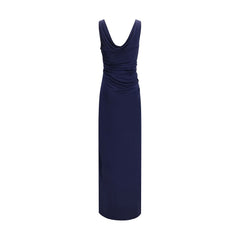 Versace Blue Viscose Casual Dress