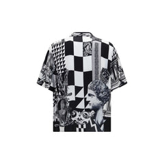 Versace Black Silk Shortsleeve Shirt