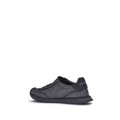 Dolce & Gabbana Black Fabric Athletic Sneakers
