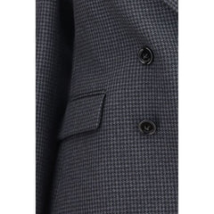 Balenciaga Gray Wool Oves Aries Blazer