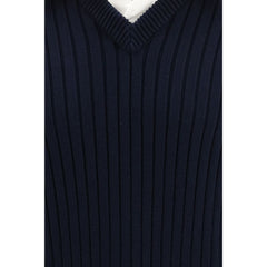 Balenciaga Blue Cotton Sweatshirt