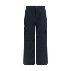 Balenciaga Black Cotton Cargo Pants