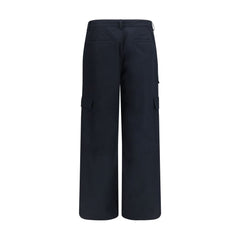 Balenciaga Black Cotton Cargo Pants