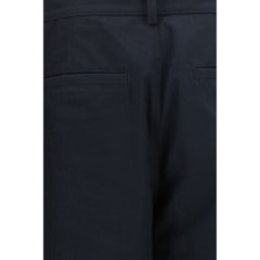 Balenciaga Black Cotton Cargo Pants