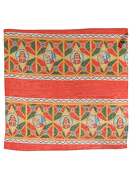 Dolce & Gabbana Multicolor Silk Printed Square Foulard Scarf