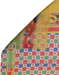 Dolce & Gabbana Multicolor Silk Carretto Print Stole Scarf