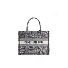 Dior Blue Cotton Tote Bag