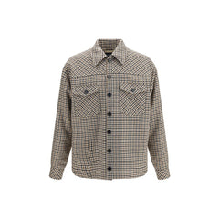 Dolce & Gabbana Brown Wool Oves Aries Full-Length Jacket