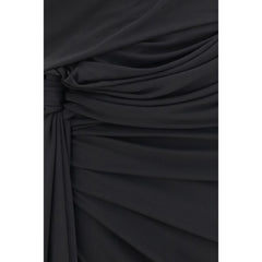 Balenciaga Black Viscose Cocktail Dress