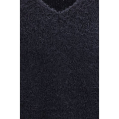 Dolce & Gabbana Blue Marabou Sweatshirt