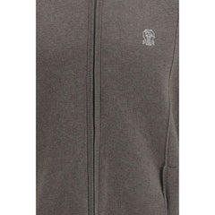Brunello Cucinelli Bicolor Cashmere Hoodie