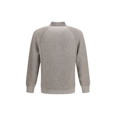 Brunello Cucinelli Gray Cashmere Sweater