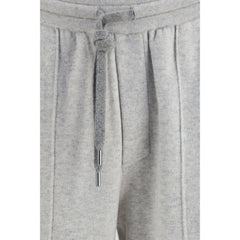 Brunello Cucinelli Gray Cashmere Casual Pants