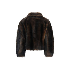 Brunello Cucinelli Brown Lambskin Full-Length Jacket
