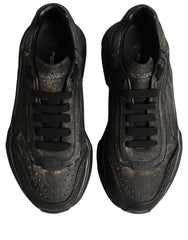 Dolce & Gabbana Black Daymaster Low Top Sneakers Shoes