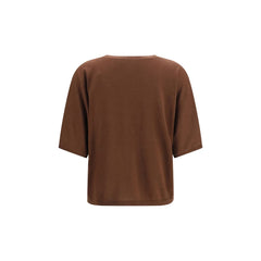Brunello Cucinelli Brown Cashmere Sweatshirt