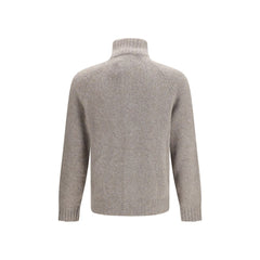 Brunello Cucinelli Gray Wool Oves Aries Cardigan