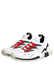 Dolce & Gabbana White SORRENTO Sport Stretch Sneakers Shoes