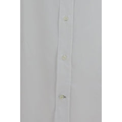 Brunello Cucinelli White Cotton Dress Shirt