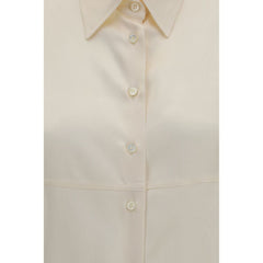 Brunello Cucinelli Beige Silk Shirt