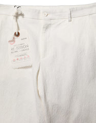 Dolce & Gabbana White Cotton StraightLeg Casual Trouser Pants