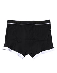 Dolce & Gabbana Black DG Interlock Regular Boxer Underwear