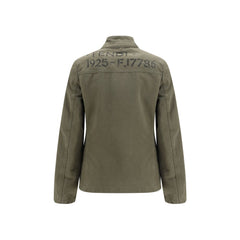 Fendi Bicolor Cotton Full-Length Jacket