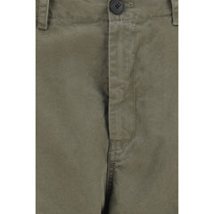 Fendi Bicolor Cotton Cargo Pants