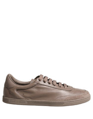 Dolce & Gabbana Taupe Saint Tropez Low Top Sneakers Shoes