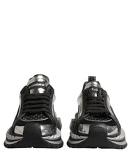 Dolce & Gabbana Black Two-Tone Super King Men Sneakers Shoes