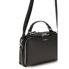 Fendi Black Calf Leather Bos Taurus Handbag