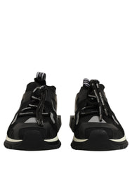 Dolce & Gabbana Shoes Black Sorrento Trekking Sneakers Men